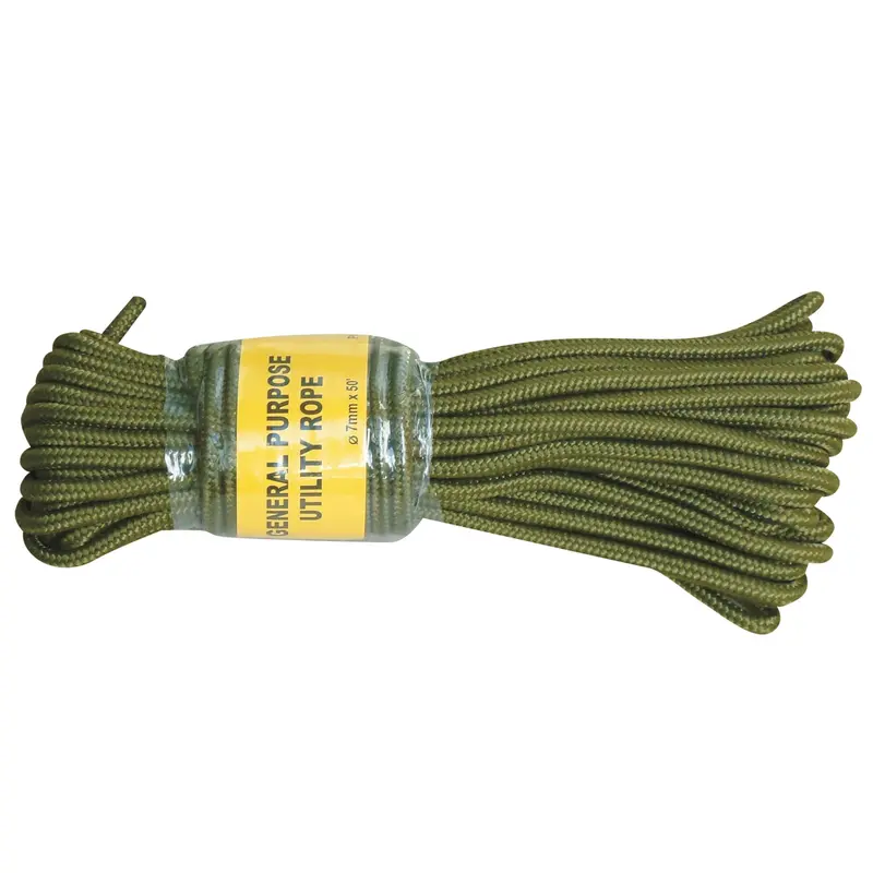 Mil-Tec Cuerda Commando Seil Oliva 5mm 15m - Cuerda Táctica Outdoor