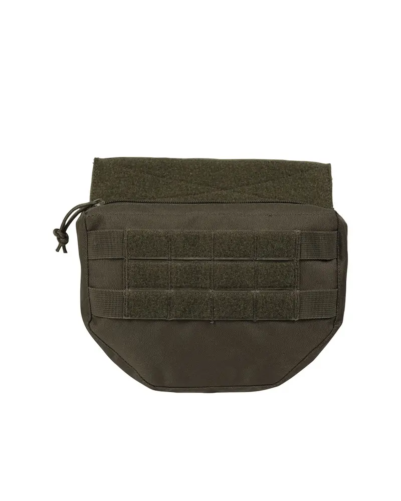 Mil-Tec Drop Down Pouch Oliv - Bolsa Táctica Desplegable Verde Militar