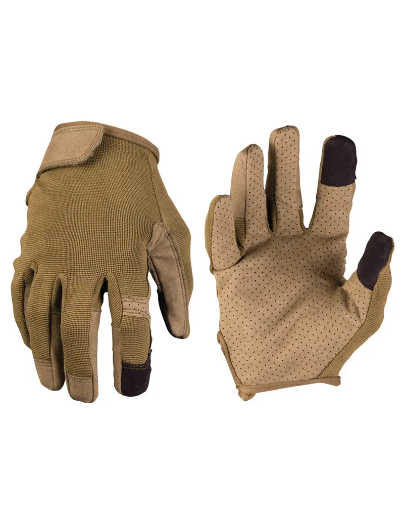 Mil-Tec Einsatzhandschuhe Touch Oliv - Guantes Tácticos con Pantalla Táctil