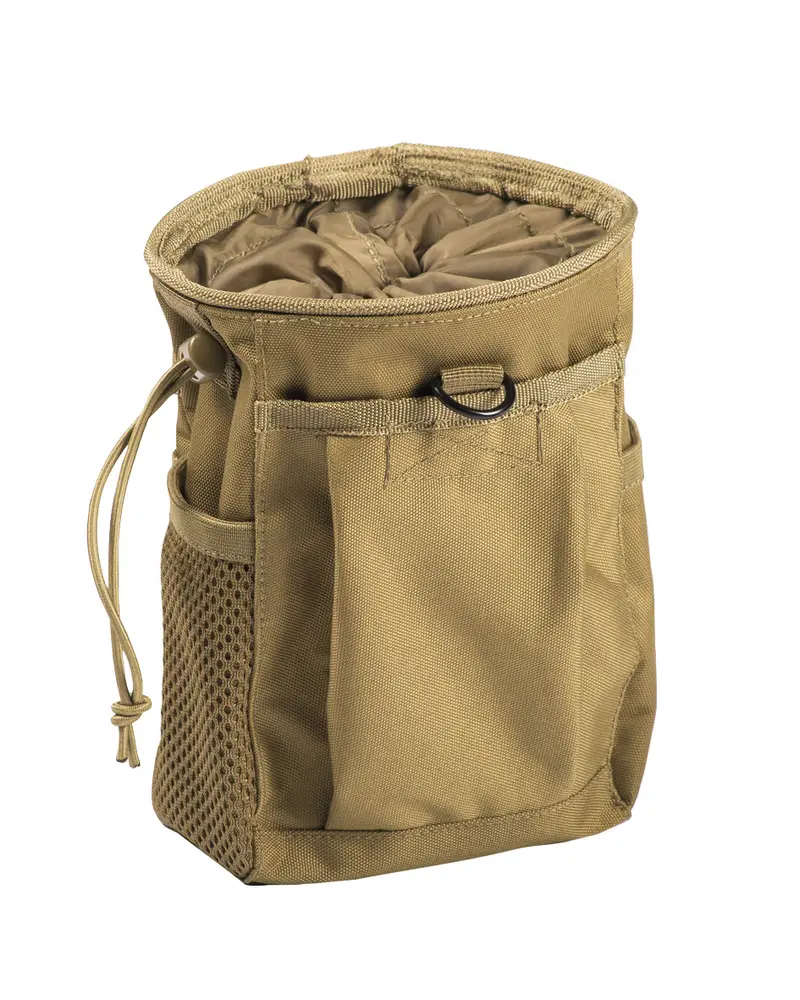 Mil-Tec Empty Shell Pouch MOLLE Coyote - Bolsa Táctica para Casquillos Vacíos