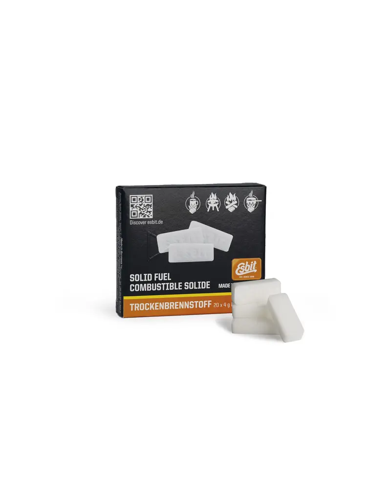 Mil-Tec ESBIT Pastillas de Combustible Sólido para Camping y Supervivencia