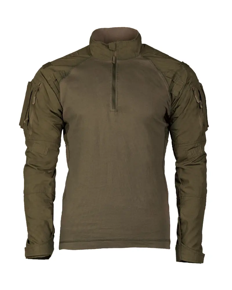 Mil-Tec Feldhemd Tactical 2.0 Oliv - Camisa Táctica Militar Verde Oliva
