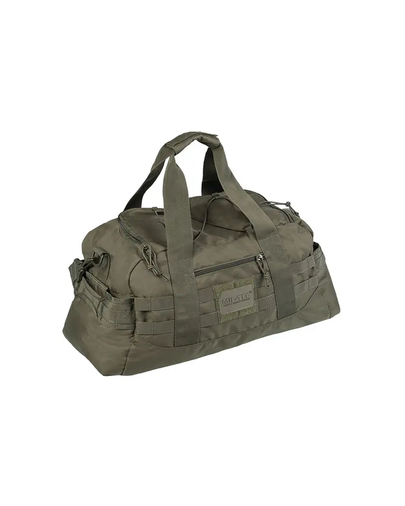 Mil-Tec Fliegertasche Combat SM Oliv - Bolsa Táctica Militar Verde Oliva