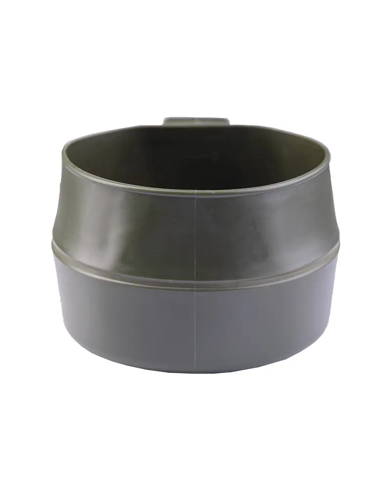 Mil-Tec Fold-A-Cup Vaso Plegable Oliva 600ml - Taza Militar Camping