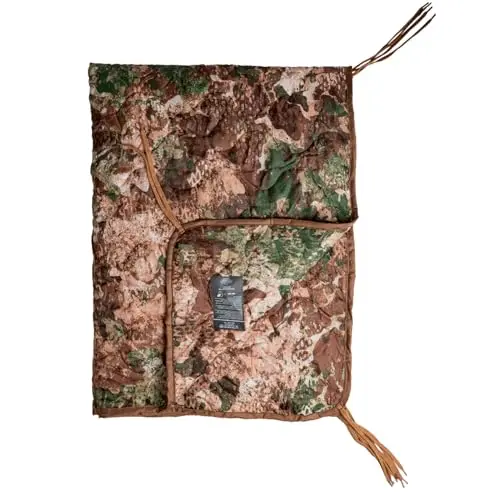 Mil-Tec Forro de Poncho Ripstop, Ligero, portátil, Duradero, de poliéster, versátil, se Puede Utilizar como edredón, Manta, tapete de Suelo, Saco de Dormir, Bolsa de Transporte incluida, Phantomleaf