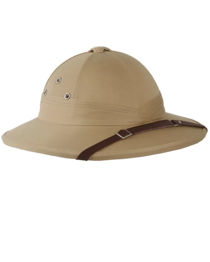 Mil-Tec Franz Tropenhelm Khaki - Casco Tropical de Protección Solar