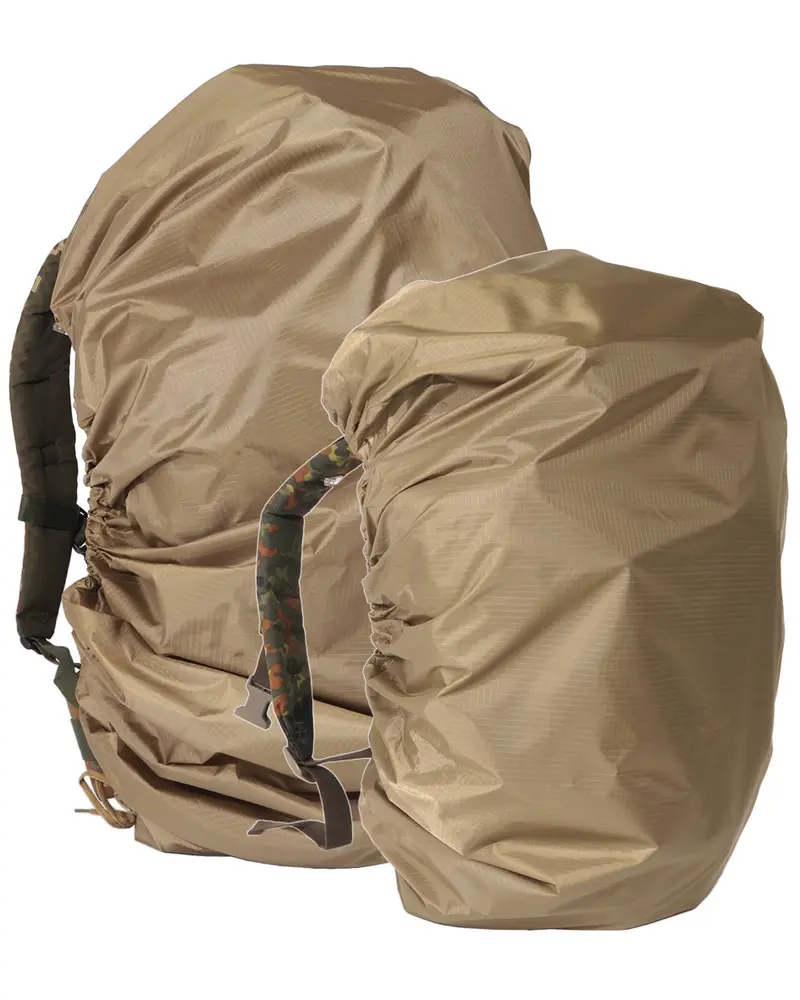 Mil-Tec Funda Impermeable para Mochila Coyote hasta 80 Litros - Protección Táctica