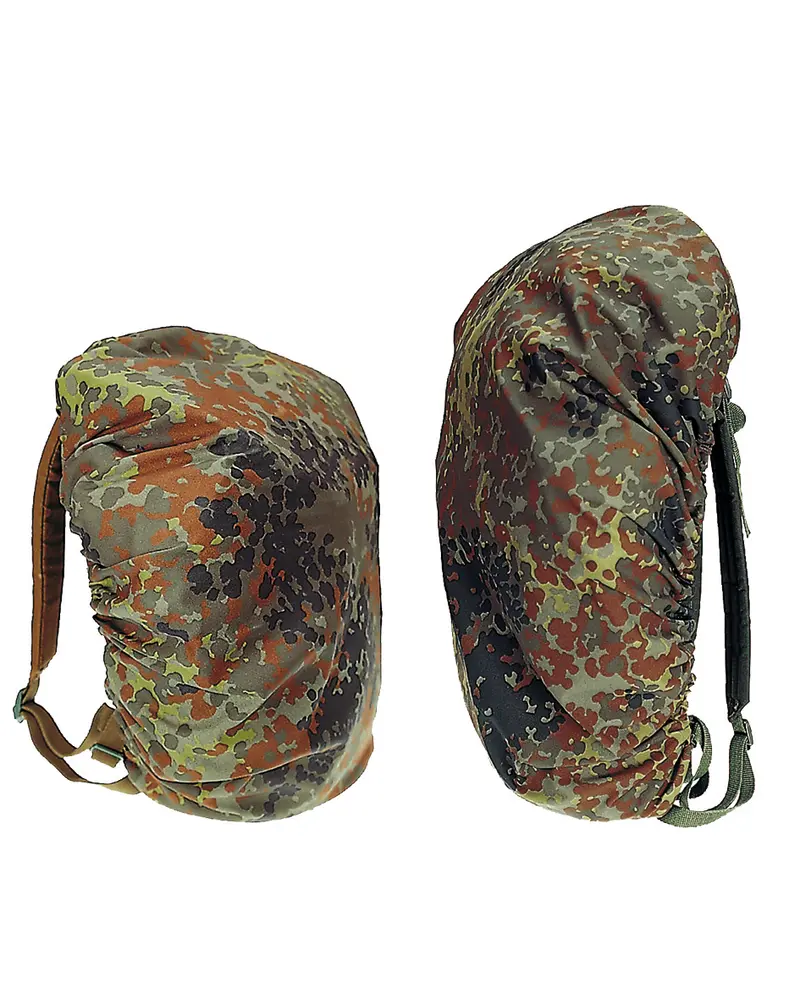 Mil-Tec Funda Impermeable para Mochila Flecktarn hasta 80 Litros - Protección Militar