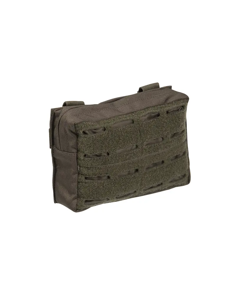 Mil-Tec Funda Táctica Laser Cut Belt Pouch SM Verde Oliva - Portaherramientas Militar