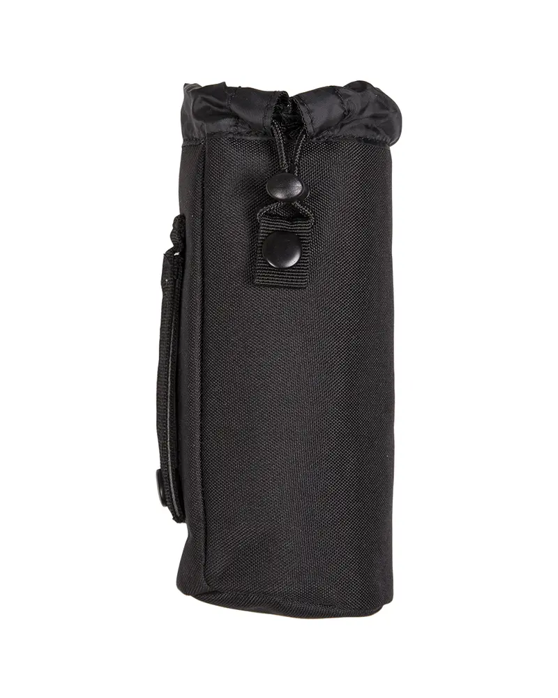 Mil-Tec Funda Táctica para Botella MOLLE Negro - Sistema Modular Ligero