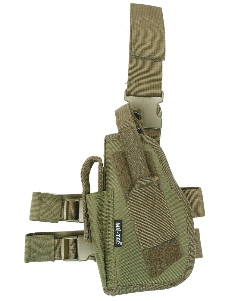 Mil-Tec Funda Táctica Tiefziehholster Izquierda Verde Oliva Militar