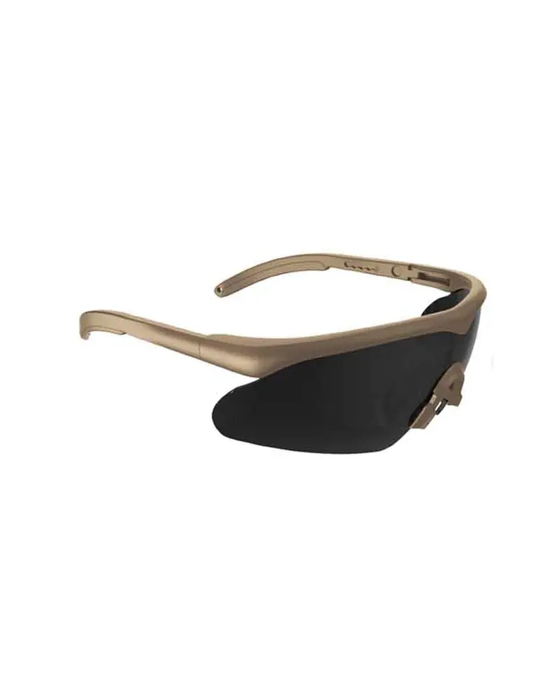 Mil-Tec Gafas de Protección Swiss Eye Raptor Pro Coyote - Gafas Tácticas Profesionales