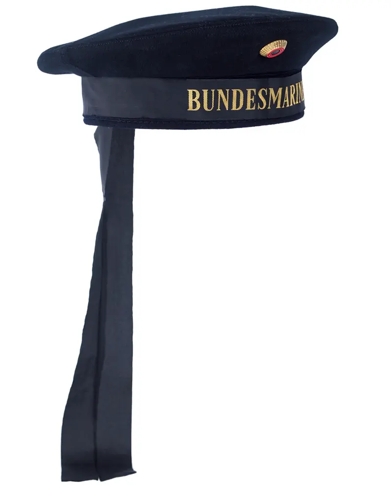 Mil-Tec Gorra Marinera Militar BW Marine Tellermütze Azul Oscuro