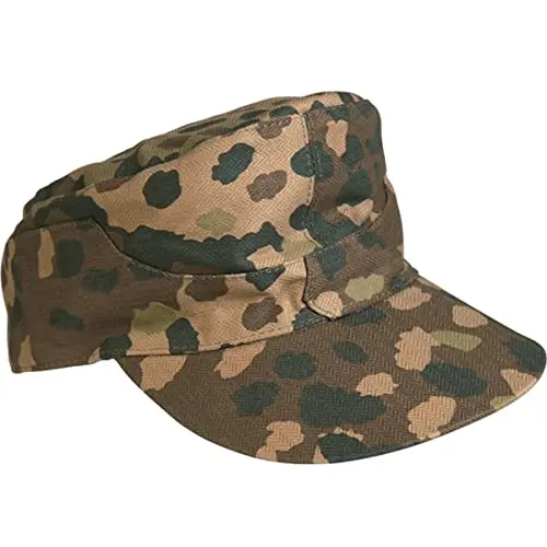 Mil-Tec Gorra Militar M44 Erbsentarn - Reproducción Histórica Wehrmacht