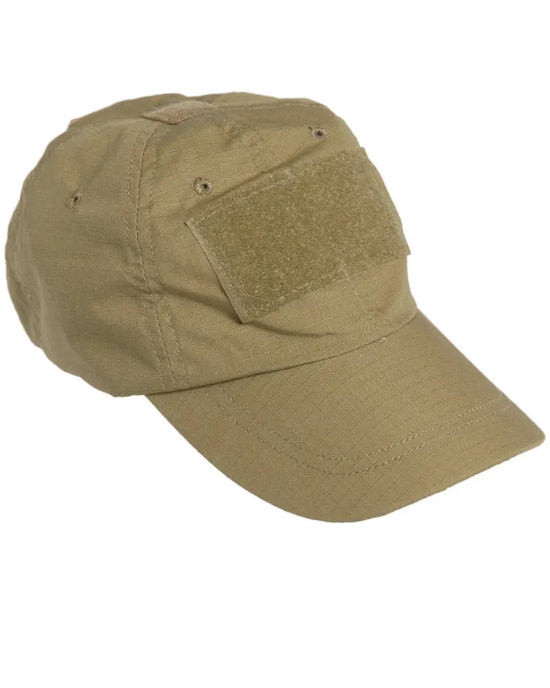 Mil-Tec Gorra Tactical Baseball Cap Coyote - Gorra Táctica Militar Ajustable