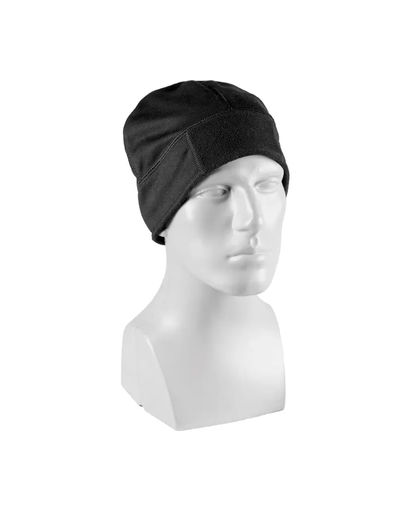 Mil-Tec Gorro Fleece Negro - Gorro Militar de Forro Polar Táctico