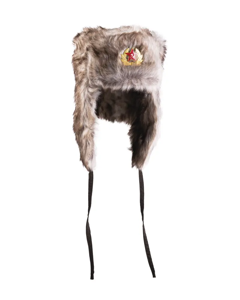 Mil-Tec Gorro Militar Ruso Shapka Marrón - Gorro de Invierno Estilo Ushanka