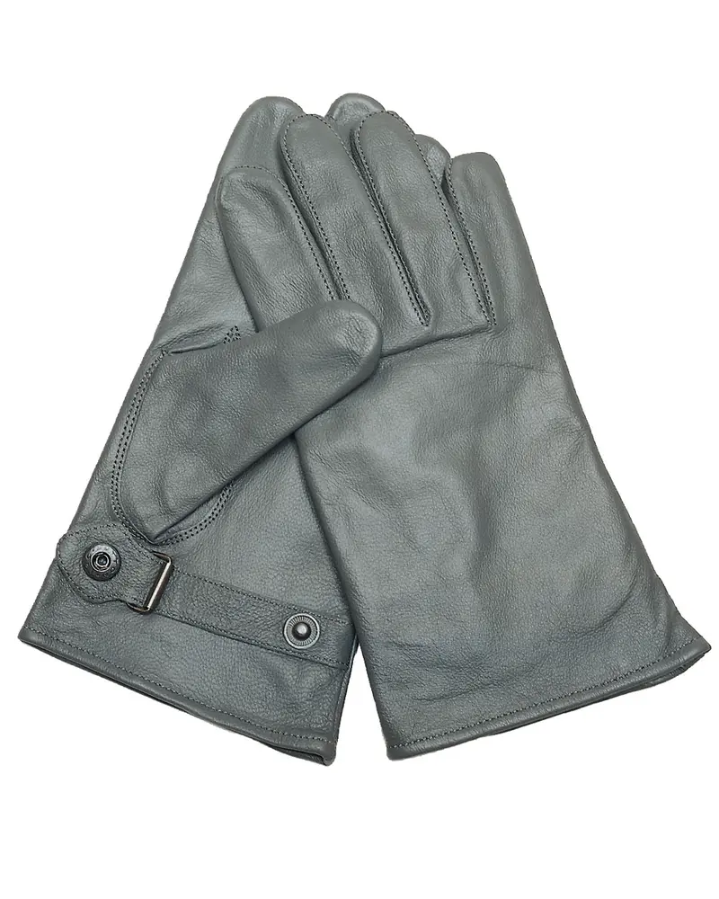 Mil-Tec Guantes Tácticos de Cuero Sin Dedos Grises - Protección y Destreza