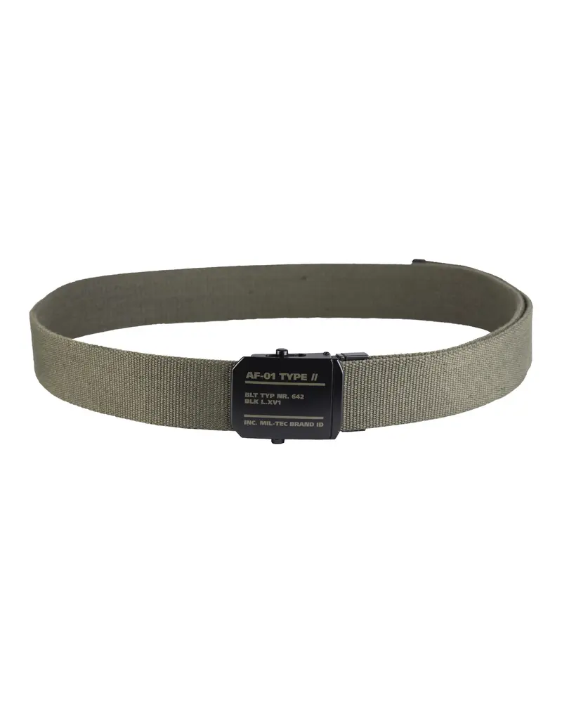 Mil-Tec GÜRTEL AF-01 Cinturón Táctico 40mm Color Oliva