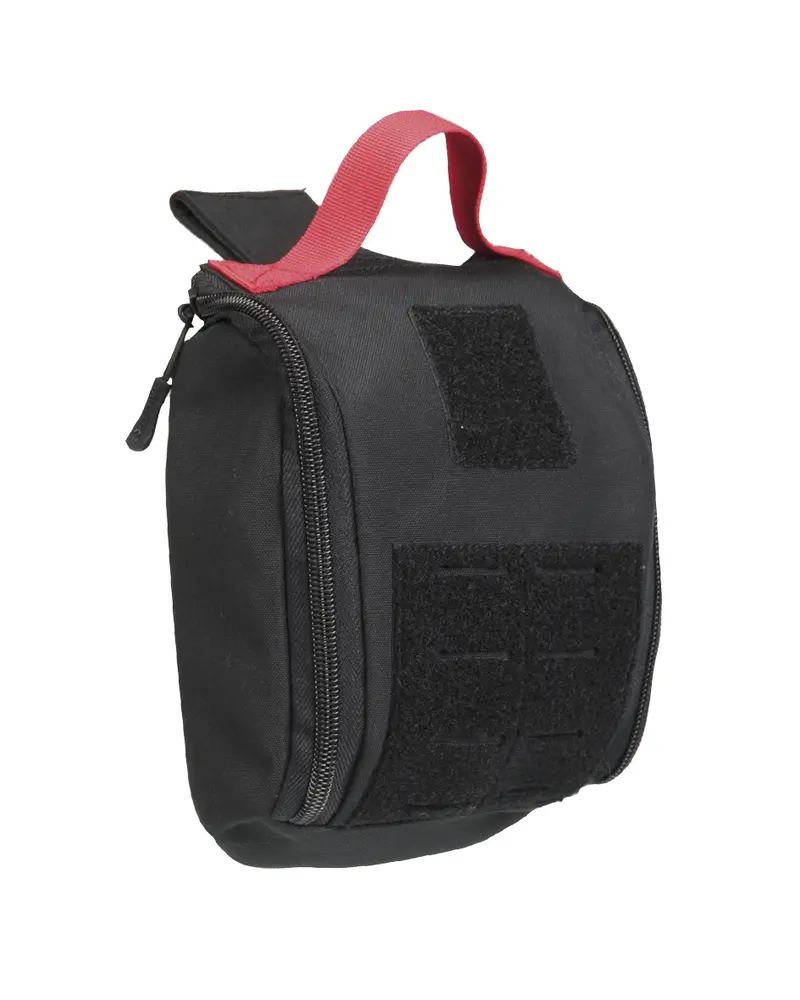 Mil-Tec IFAK Pouch Laser Cut Negro - Botiquín Táctico Modular para Primeros Auxilios