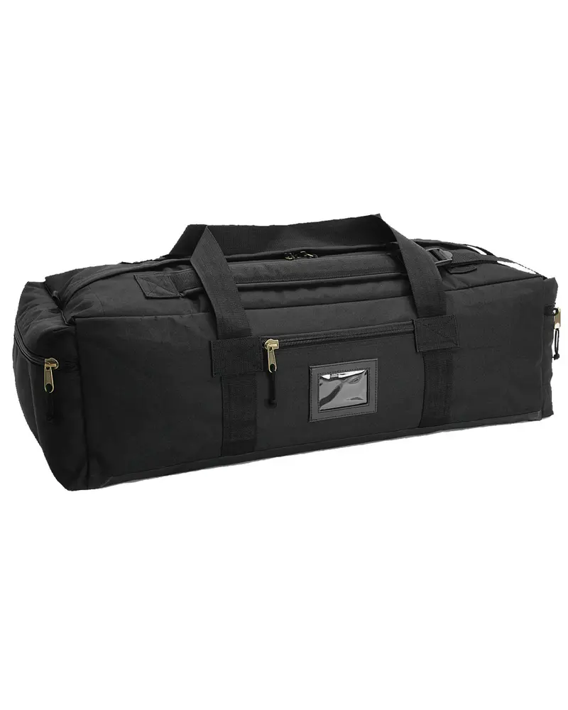 Mil-Tec Kampf-Trageseesack Schwarz - Saco de Transporte Militar Resistente