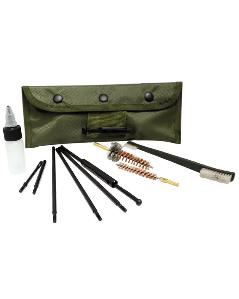Mil-Tec Kit de Limpieza Calibre 7.62 AK/Mauser/US30-06 - Equipo Completo Portátil