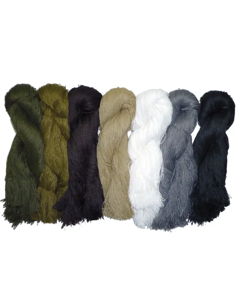 Mil-Tec Kit Hilos Ghillie 7 Colores - Fabricación Traje Camuflaje Sniper