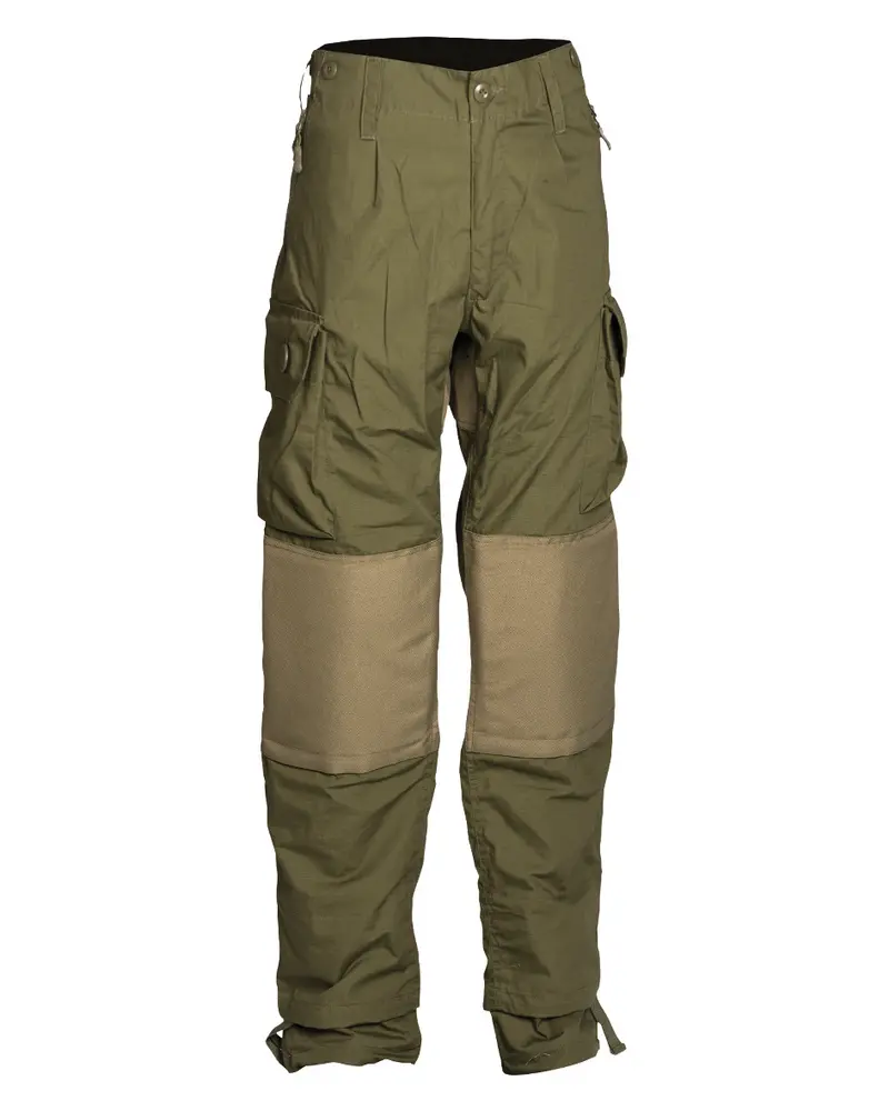 Mil-Tec Kommandohose Teesar Gen.II Oliv - Pantalón Táctico Militar Gaming