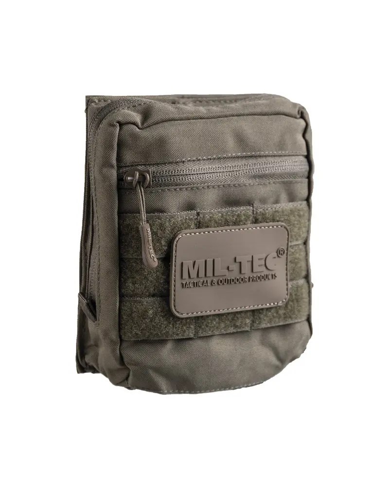 Mil-Tec Koppeltasche Multipurpose M.Klettrücken Oliv - Bolsa Táctica Multiusos Verde