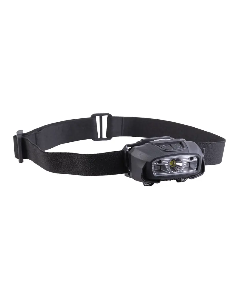 Mil-Tec Linterna Frontal Recargable GC220 Negro - Equipamiento Outdoor