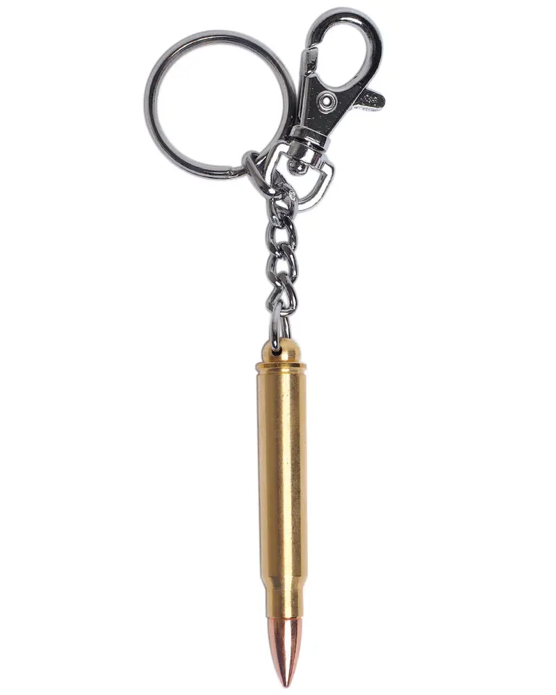 Mil-Tec Llavero Cartucho Militar Grande - Diseño Táctico Resistente