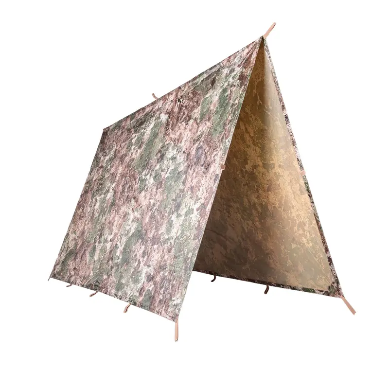 Mil-Tec Lona Impermeable PE 3x3m WASP - Toldo Reforzado para Camping y Exterior