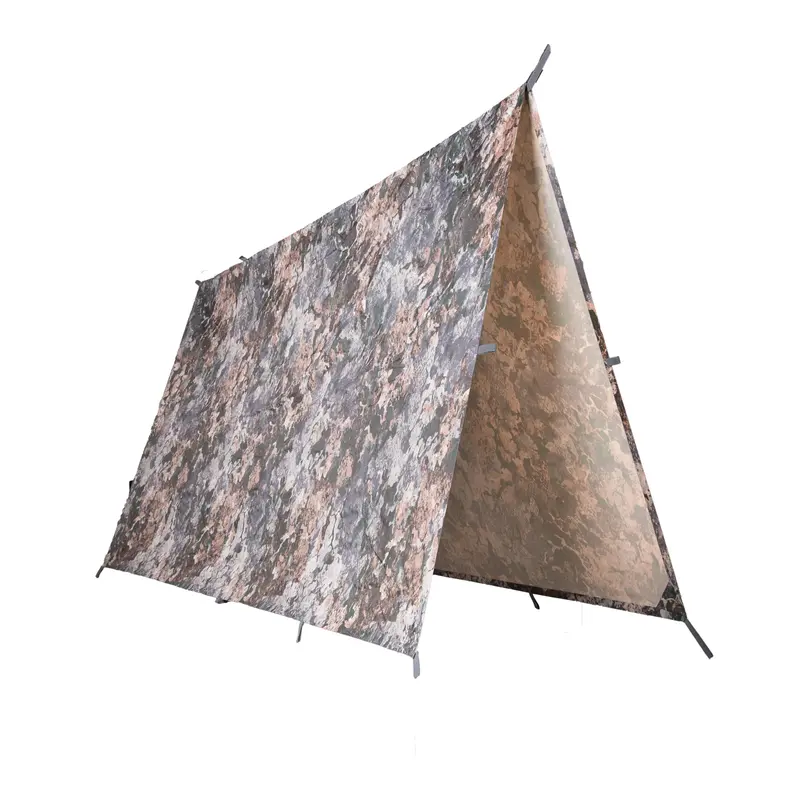 Mil-Tec Lona Impermeable PE 3x3m WASP - Toldo Resistente para Camping y Exterior