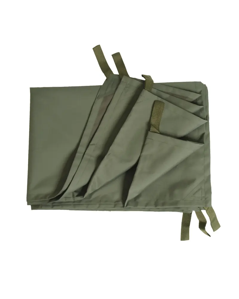 Mil-Tec Lona Multiusos Tarp Oliva - Refugio Táctico Resistente para Camping y Outdoor
