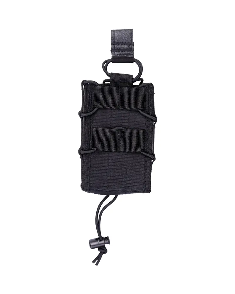 Mil-Tec Mag.Tasche Open Top Single Schwarz - Portacargador Táctico Negro