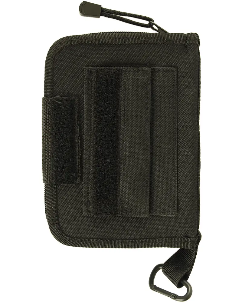 Mil-Tec Meldeblock Organizer Case Negro - Portadocumentos Profesional Ultraligero