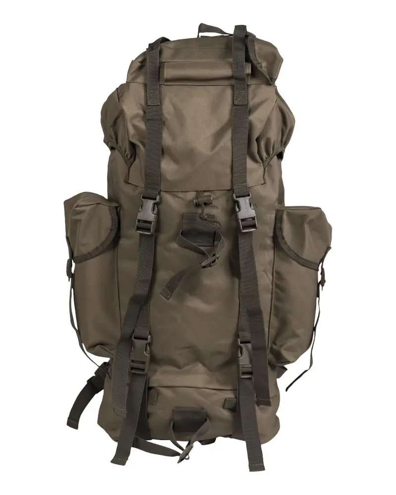 Mil-Tec Mochila Militar Táctica Oliva 38 Litros - Resistente para Aventuras y Outdoor