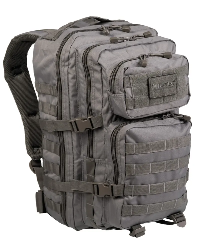 Mil-Tec Mochila Táctica MOLLE Assault Pack 36L Foliage Verde - Tamaño Grande