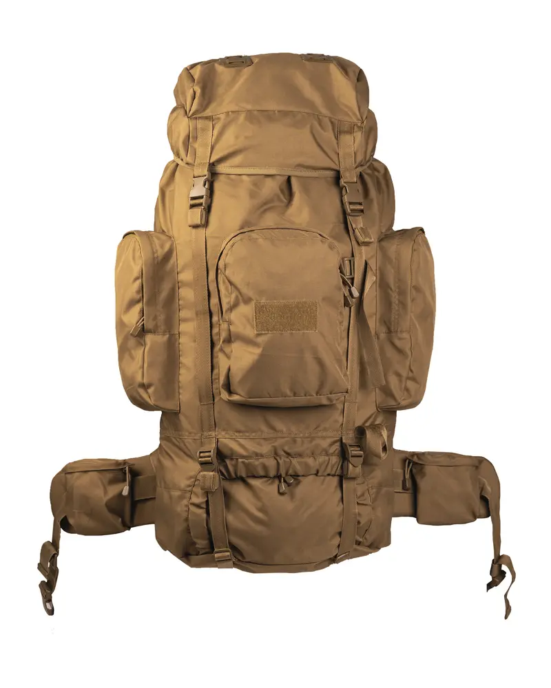 Mil-Tec Mochila Táctica Recom 88 Litros Coyote - Equipamiento Militar Profesional