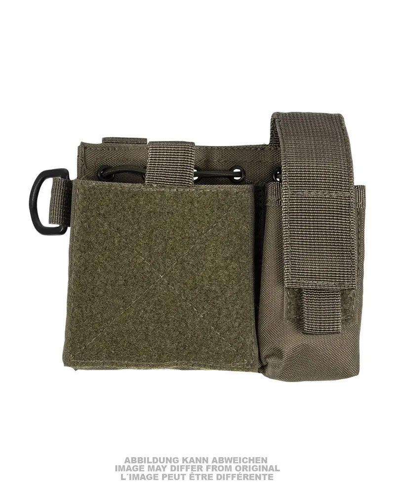 Mil-Tec MOLLE Admin Pouch Oliv - Bolsa Táctica Administrativa Verde Oliva