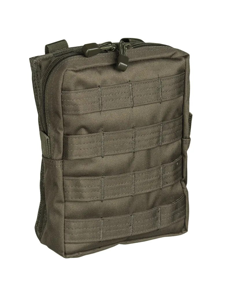 Mil-Tec MOLLE Belt Pouch LG Oliv - Funda Táctica Verde Oliva Sistema MOLLE