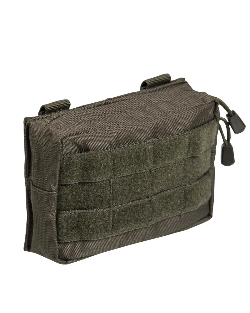 Mil-Tec MOLLE Belt Pouch SM Verde Oliva - Funda Táctica Compacta Sistema MOLLE