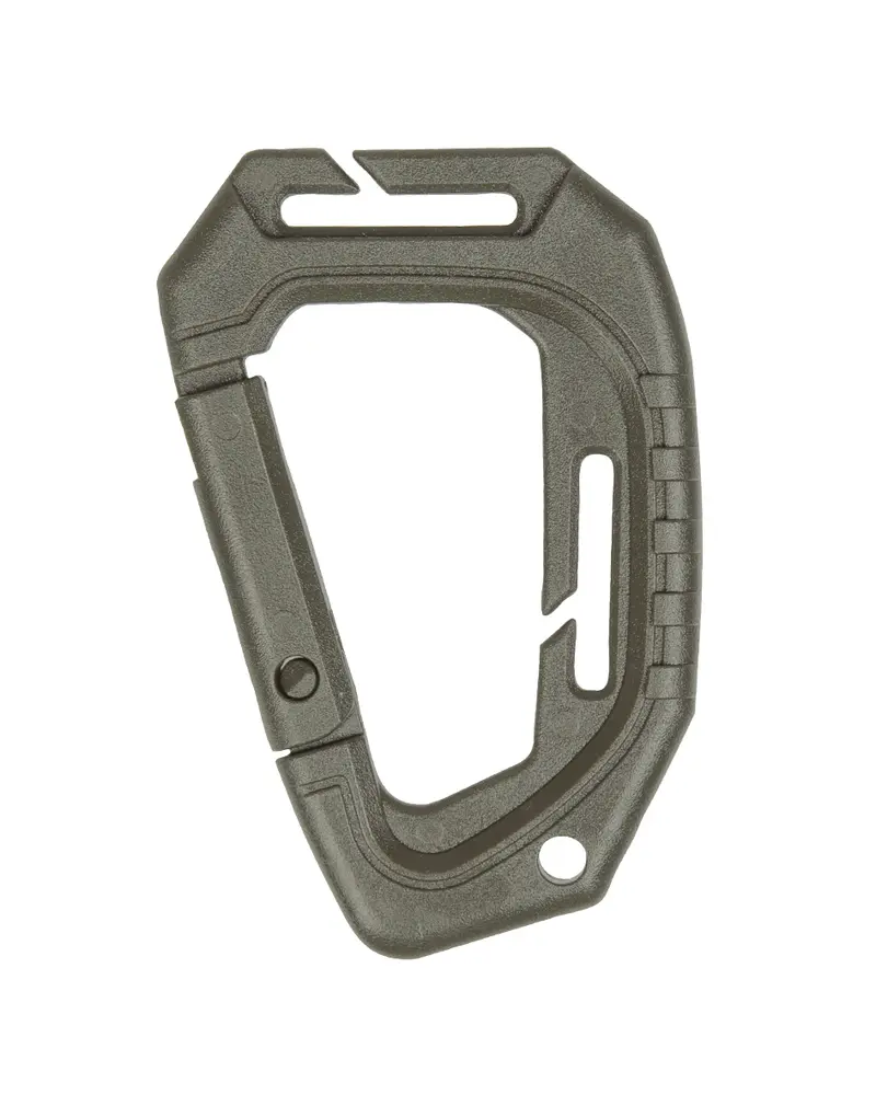 Mil-Tec Mosquetones Tácticos MOLLE Pack 2 Unidades Color Oliva