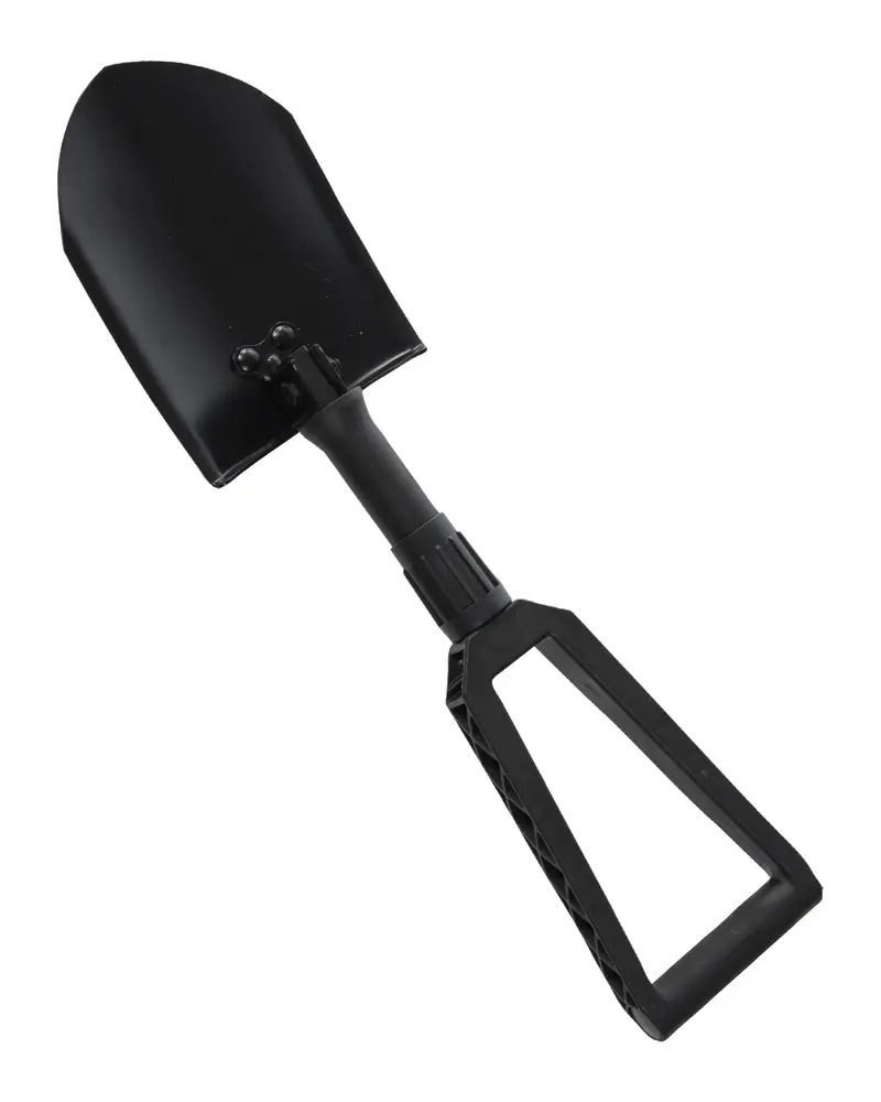 Mil-Tec Pala Plegable Militar Generación II con Funda - Acero 2mm Mango Nylon