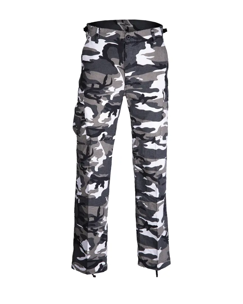 Mil-Tec Pantalón Táctico BDU Urbano - Pantalón de Trabajo Resistente Prelavado
