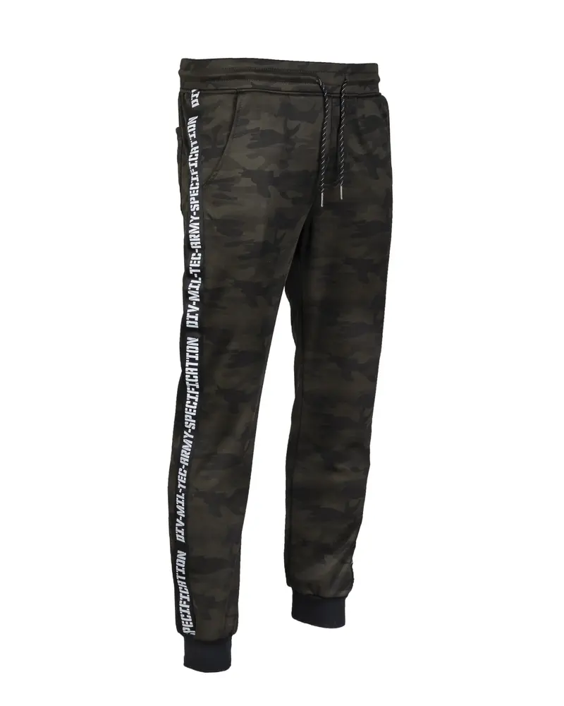 Mil-Tec Pantalón Táctico Woodland - Pantalón Militar de Entrenamiento Camuflaje