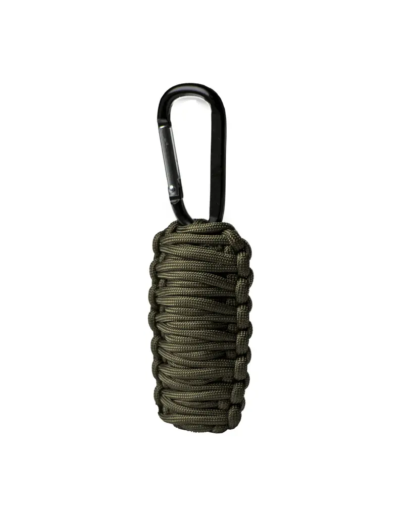 Mil-Tec Paracord Survival Kit Small Oliv - Kit Supervivencia Compacto Militar