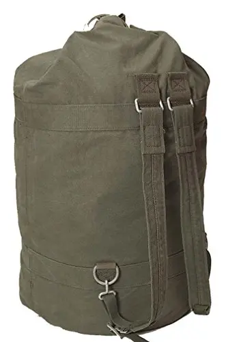 Mil-Tec Petate Militar Grande con Doble Correa y Asa - Saco Marinero Resistente