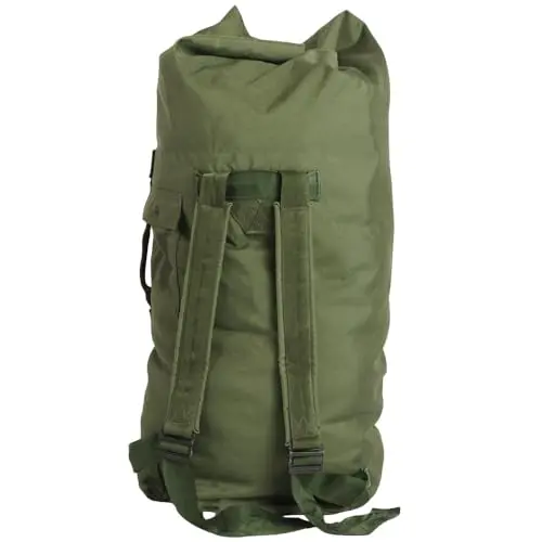 Mil-Tec Petate Militar US con Doble Correa - Saco Marinero Resistente