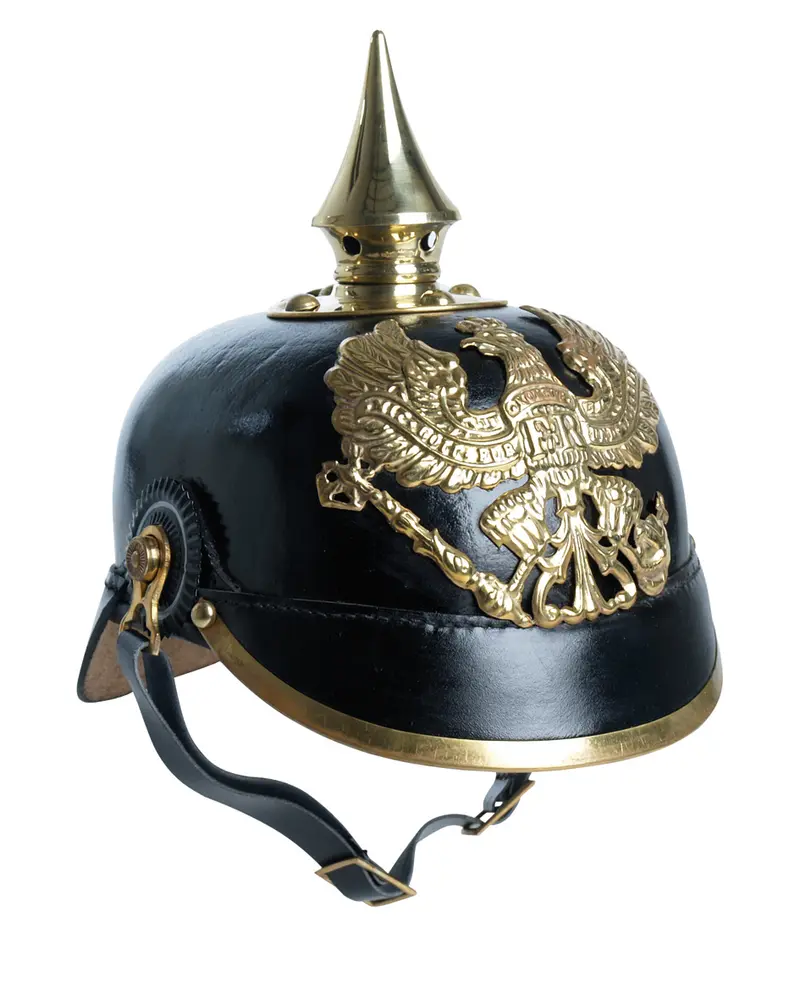 Mil-Tec Pickelhaube Prusiano Réplica Histórica - Casco Militar Decorativo